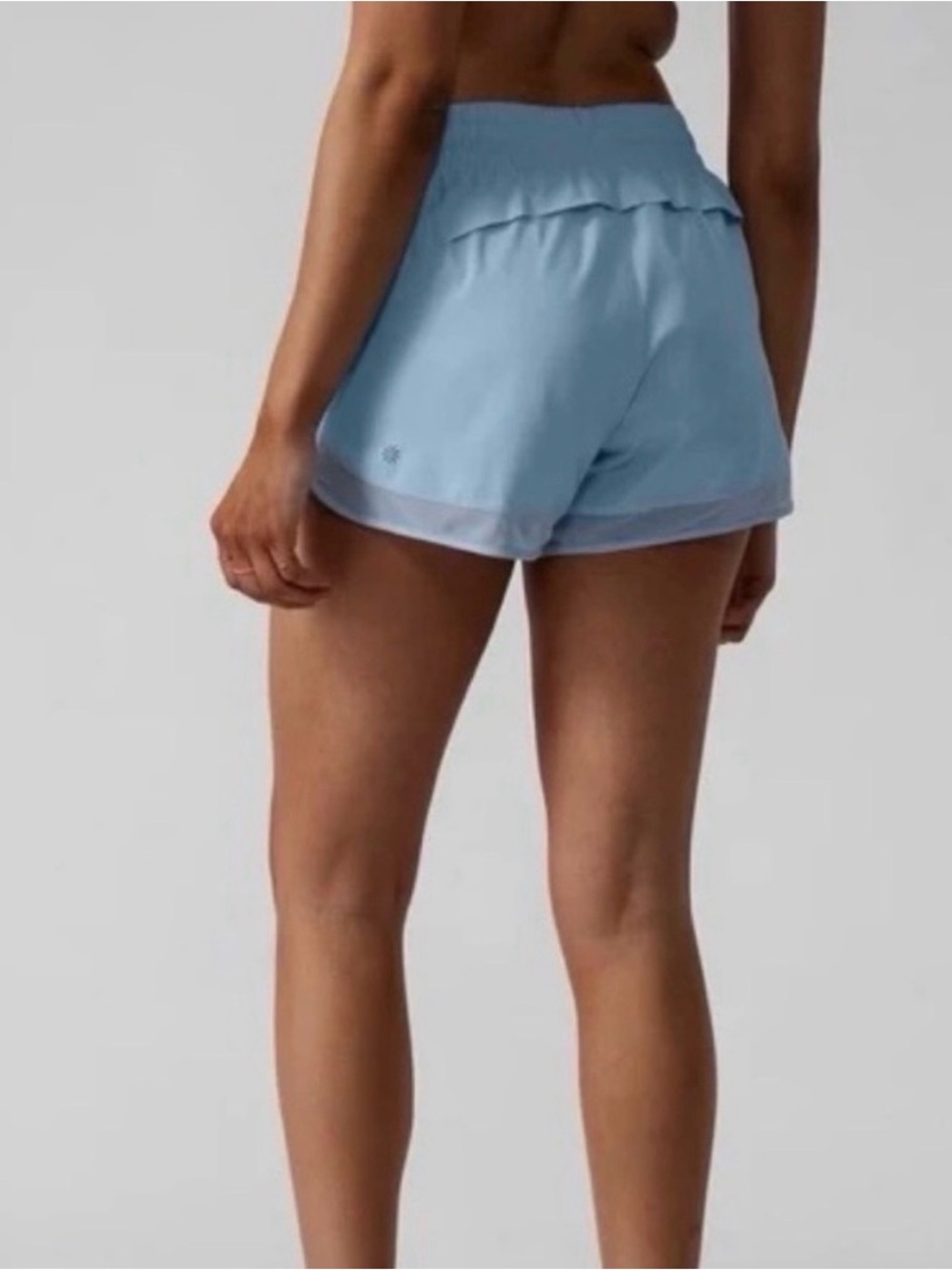 Athleta Mesh Racer Run Short 4”